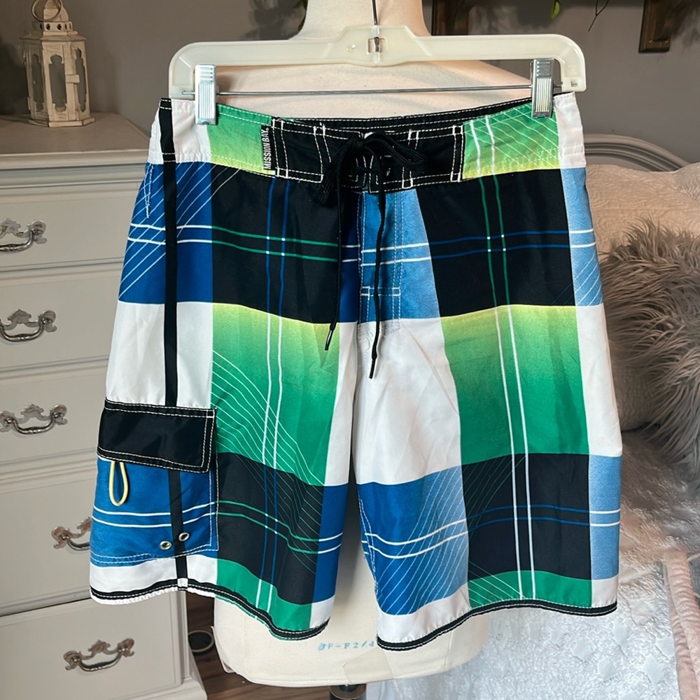 Plaid Board Shorts